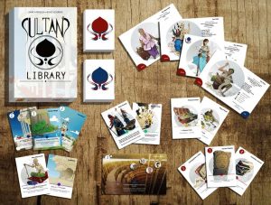 sultans library card game