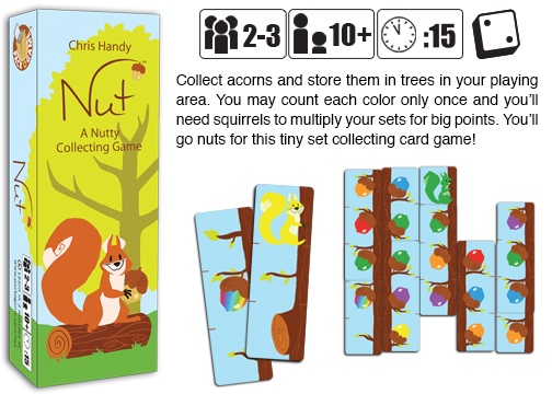 Chris Handy Nut A Nutty Collecting Game Pack O Game