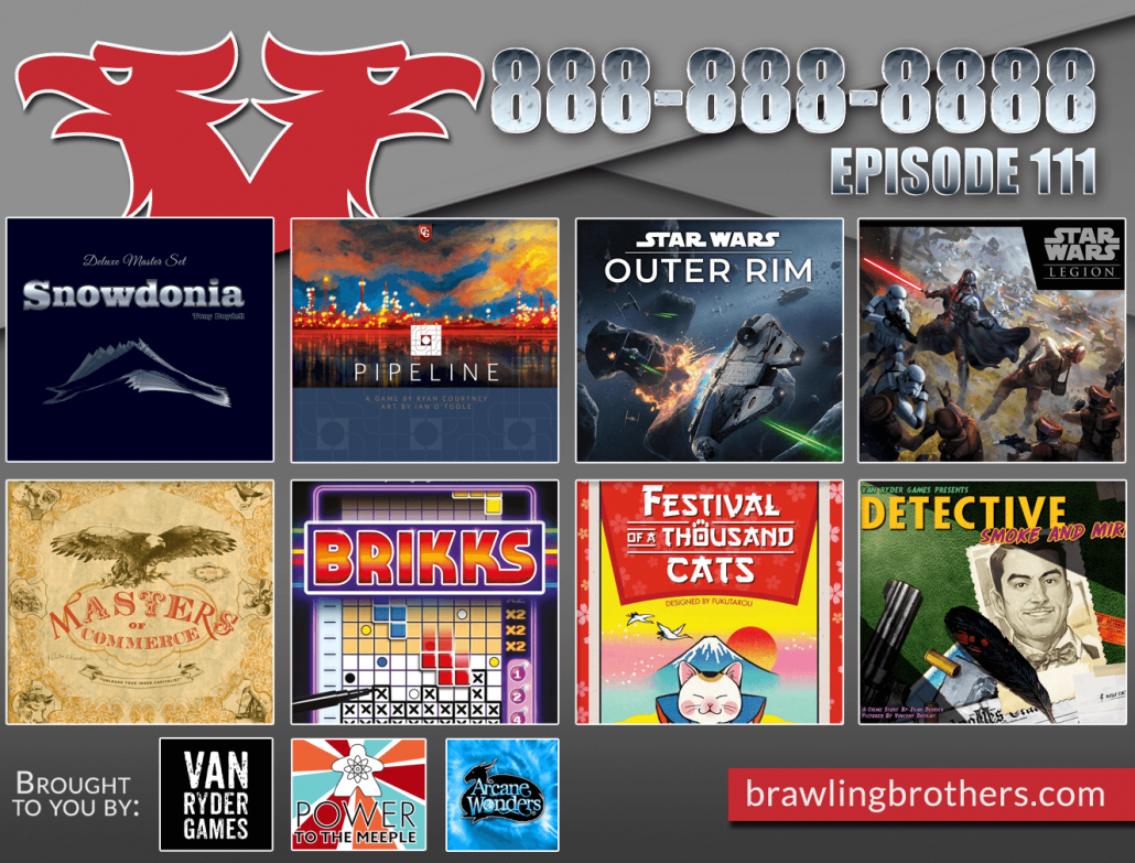 Episode 111 Best Board Game Designers Brawling Brothers Boardgaming 