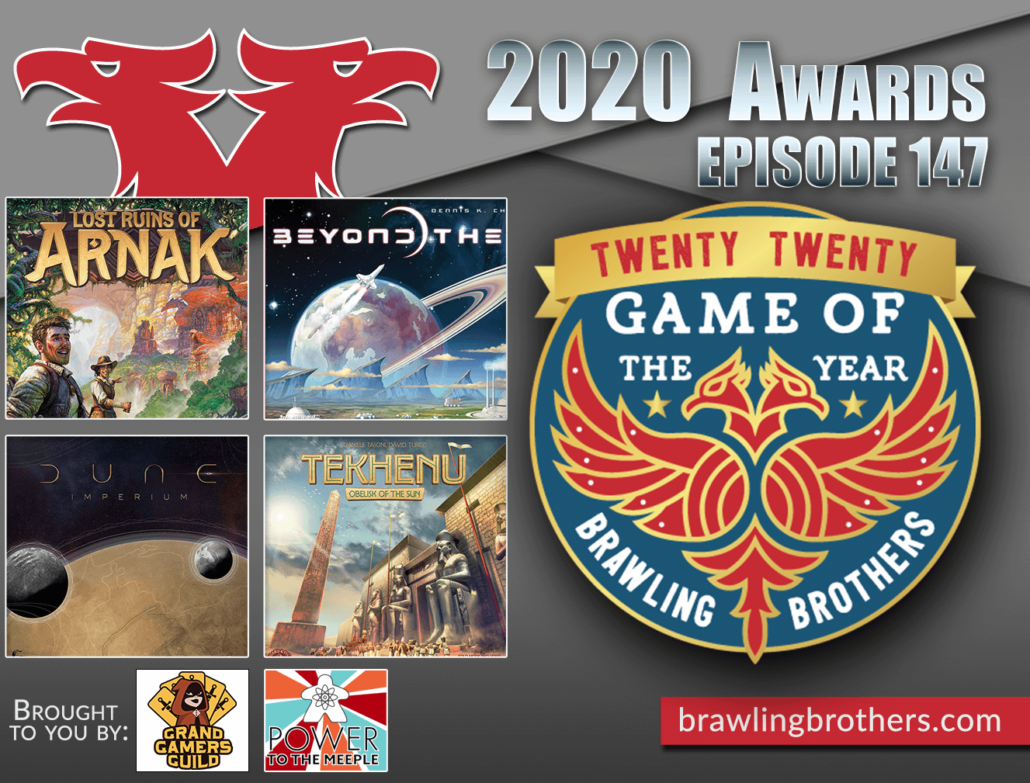 Episode 147: Beyond the Sun Review + 2020 Board Games of the Year